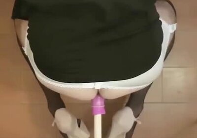 Laniela Lei slow doggy dildo