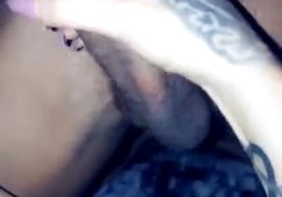 cums on her tongue