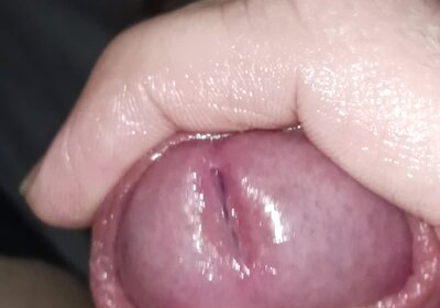 Cum in Condom