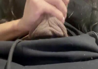 sweatpants cum