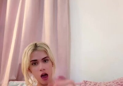 Blonde facial