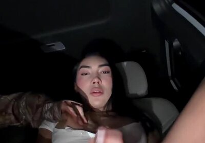 Car handjob