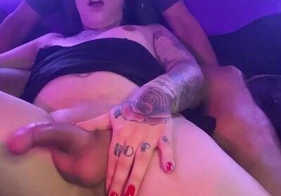 His first time with a trans