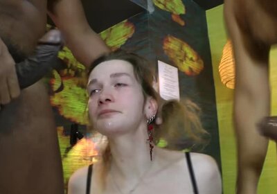 Morgane Marks double anal