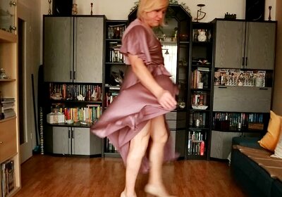 Silk wrap dress