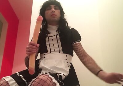 Sissy Slut Maid - Anal Toys